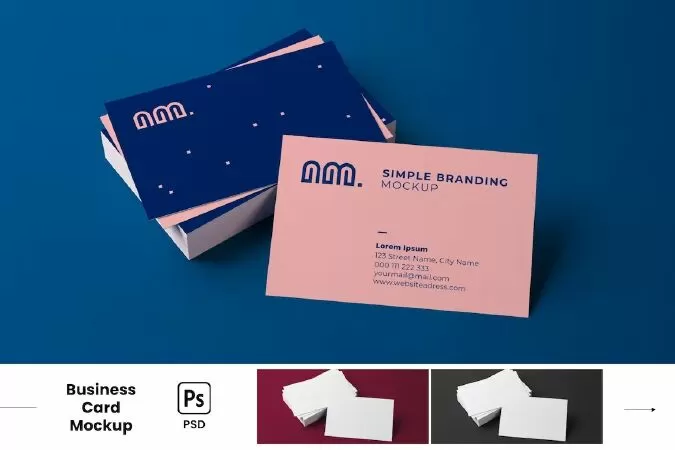 Business Card Mockup 1