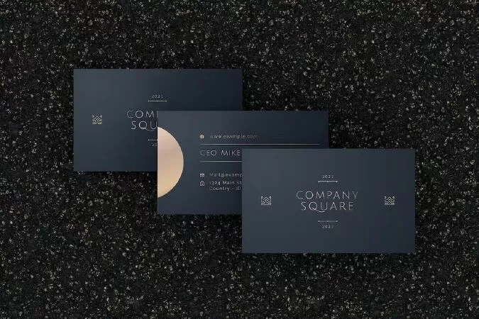 Business Card Mockup 3