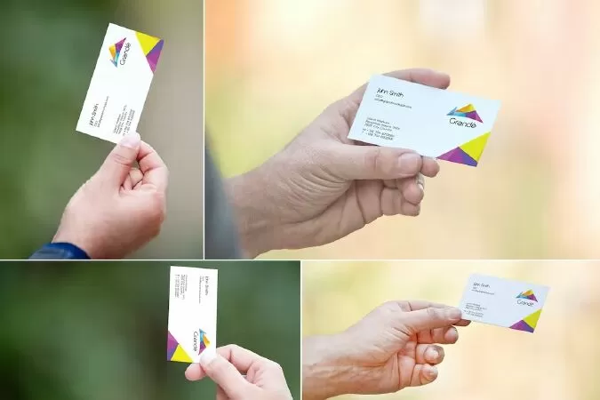 Business Card Mockups 4