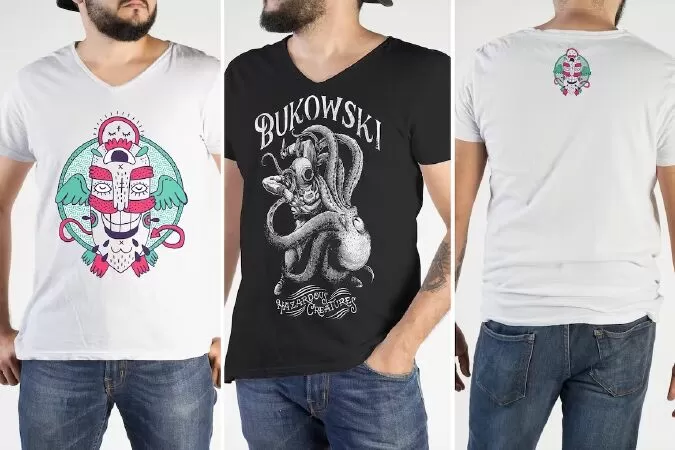 T shirt Mock Up Vol 05