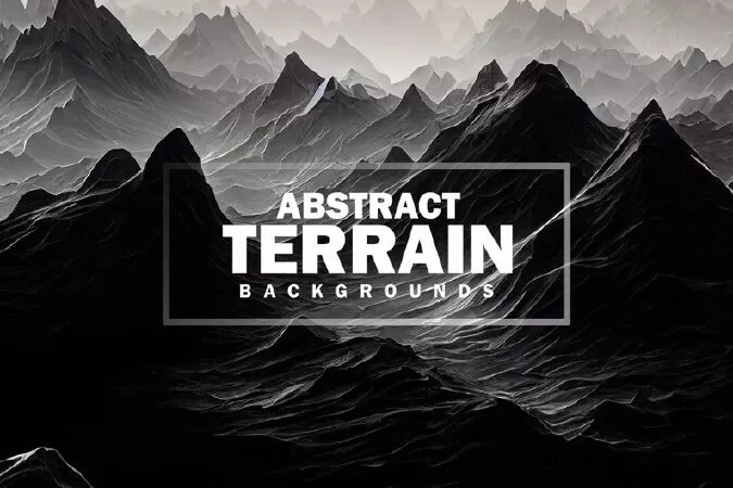 Abstract Terrain Backgrounds