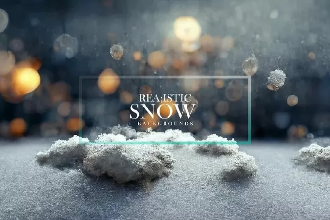 Realistic Snow Backgrounds, Digital Backgrounds For Photography, Christmas Background, Winter Images