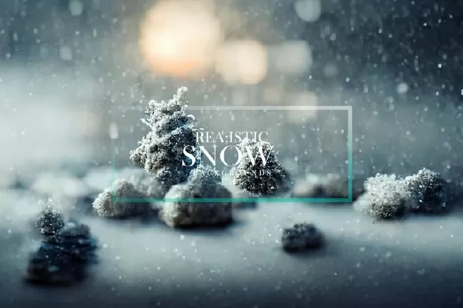 Realistic Snow Backgrounds #01, Winter Background, Christmas Background, Winter Images