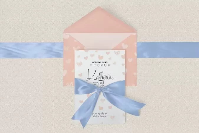 Wedding Invitation Mockups 6