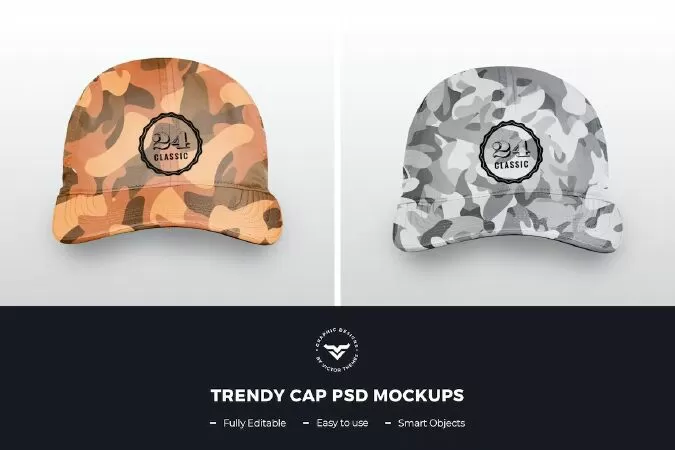 Trendy Hat Mockups