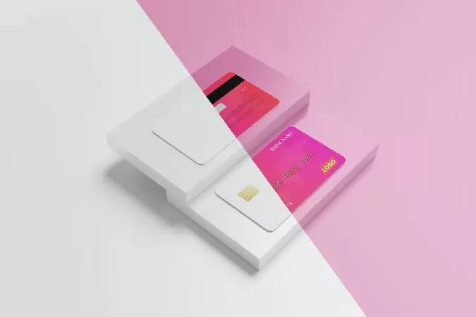 Credit Card Mockup 3