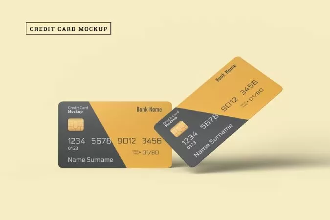 Credit Card Mockup 8