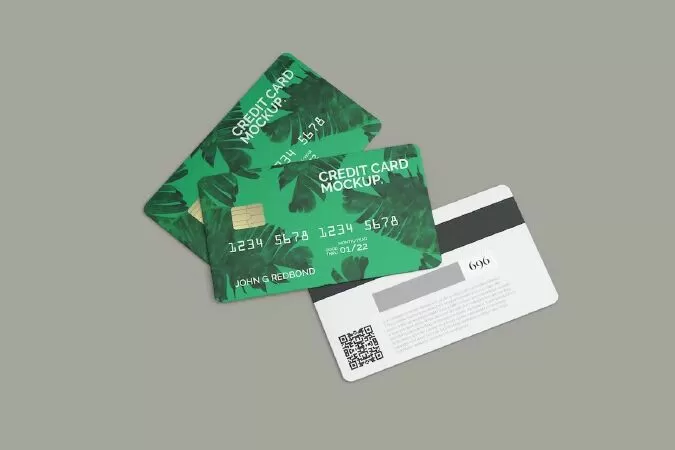 Credit Card Mockup 9