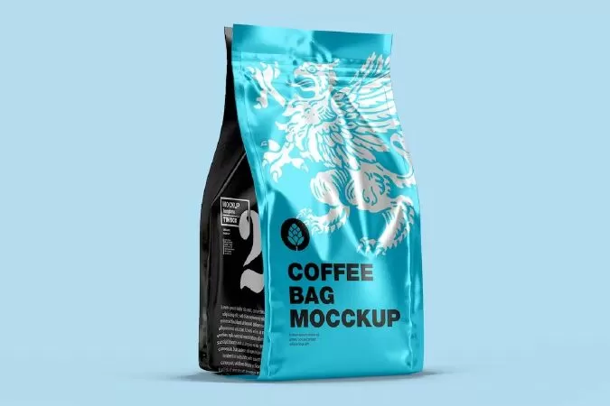 Coffee Bag Mockup 3