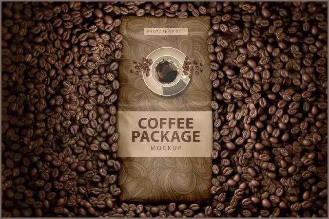 Coffee Bag Mockup 5