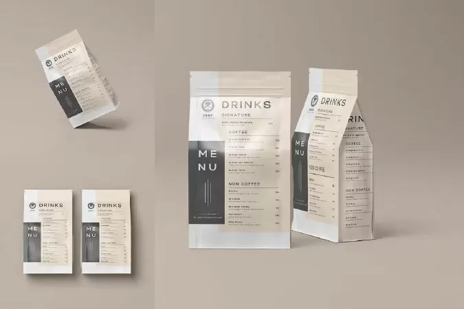 Coffee Bag Mockup 6