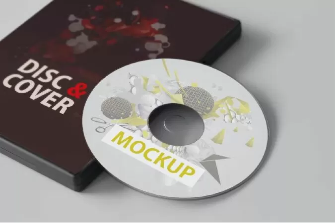 CD/DVD Disc & Cover Mockups