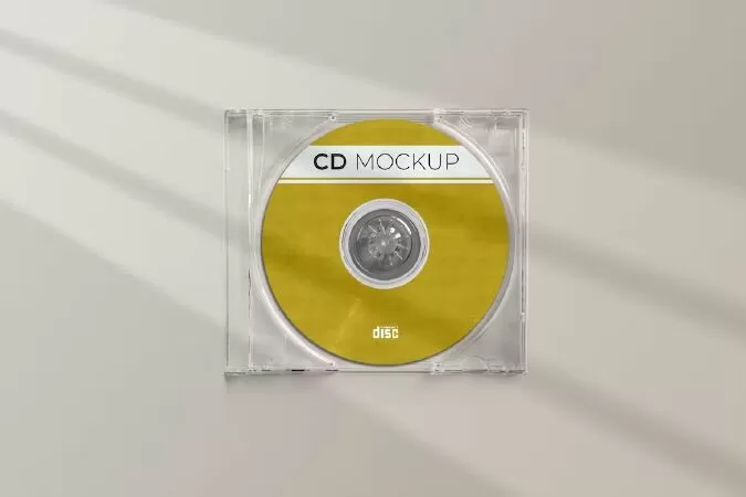 CD Mockup Jewel Case