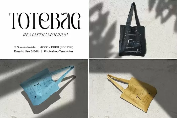 Tote Bag Mockup 5