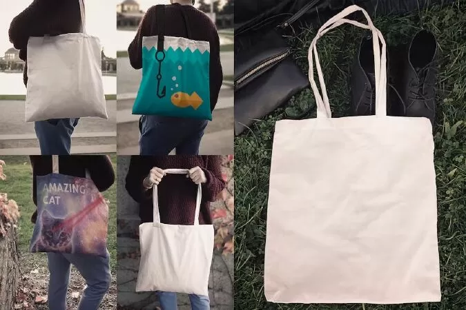 Tote Bag Mockups Vol. 1