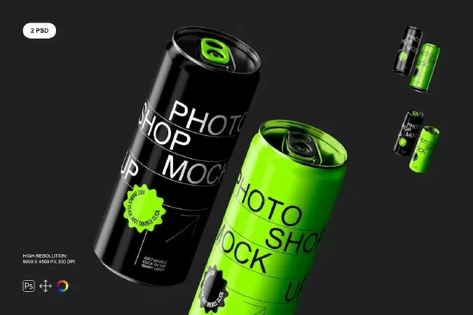 Can Mockup Set
