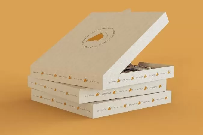 Pizza Boxes Mockup