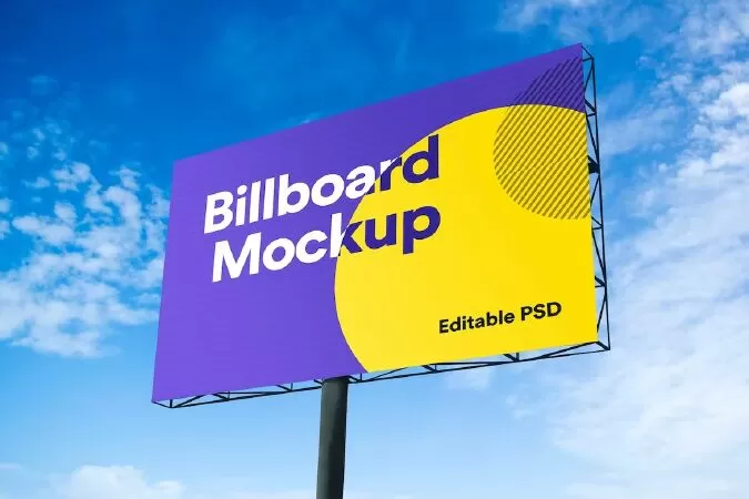 Advertisement Billboard Mockup