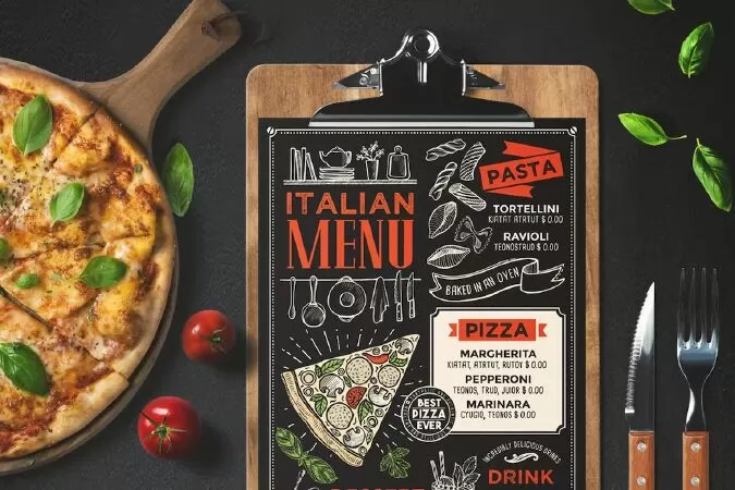 Pizza Food Menu 1