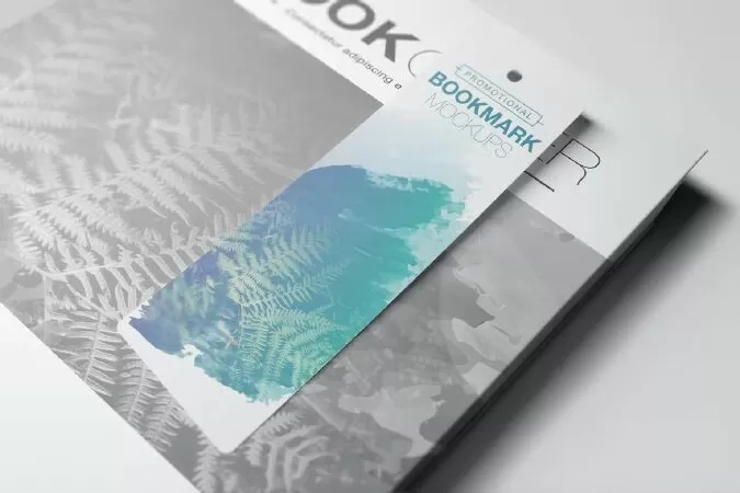 Promotional Bookmark Mockups Vol2