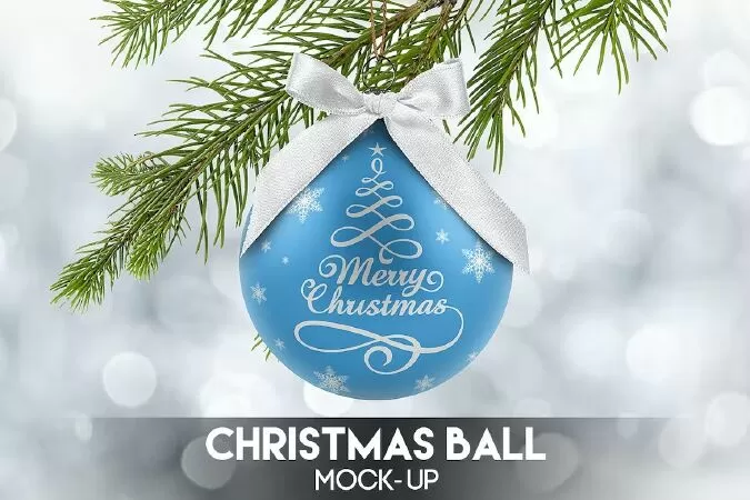 Christmas Ball Mock-Up