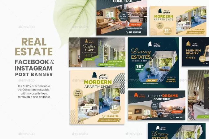 10 Social Media Banners-Real Estate