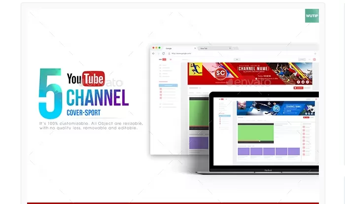 Sport Channel - Youtube Banner Template