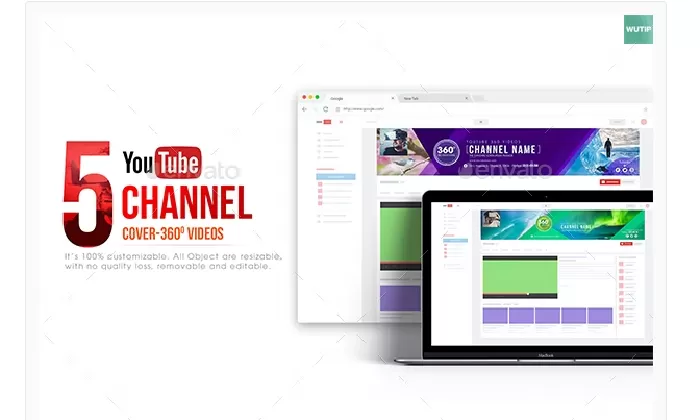 5 Tech Channel - Youtube Banner Template