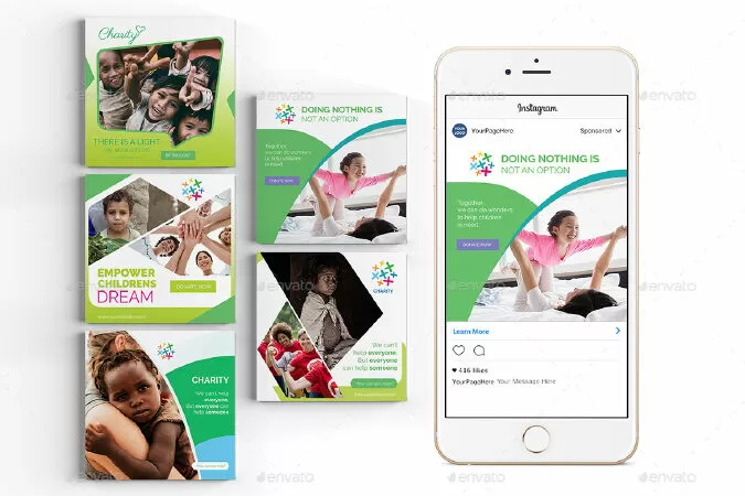10 Instagram Post Banner - Charity 02