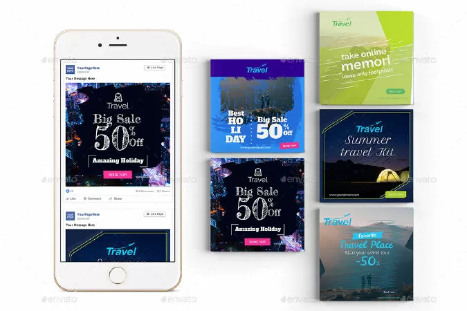 10 Instagram Post Banner-Travel 02