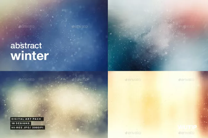 Abstract Winter Backgrounds