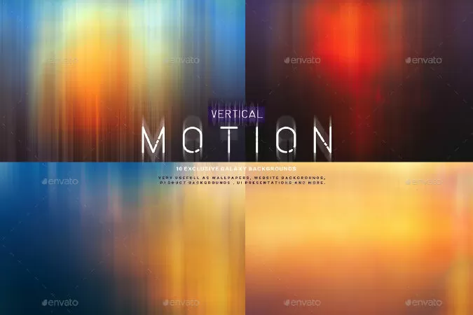 Abstract Vertical Motion Backgrounds