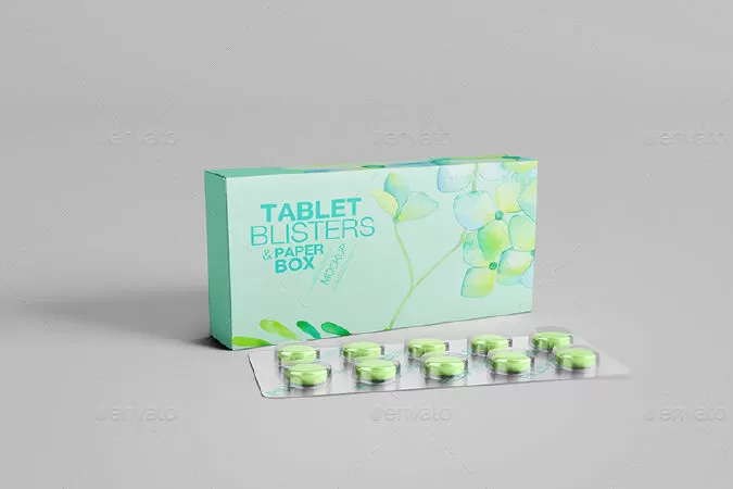 Medical Packaging Mockup