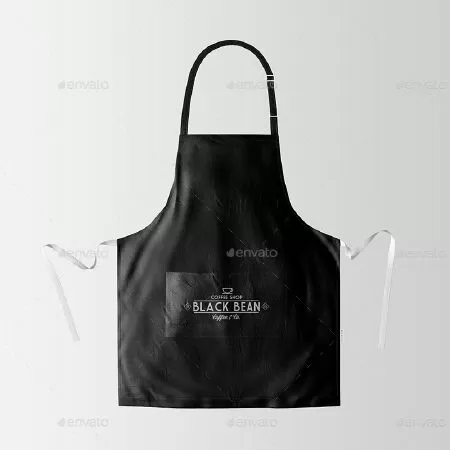 Restaurant and Home Kietchen Apron Mockup-07