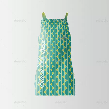 Restaurant and Home Kietchen Apron Mockup-05