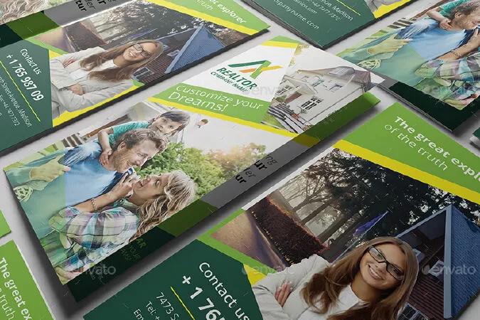 Realtor Tri-fold Brochure Template