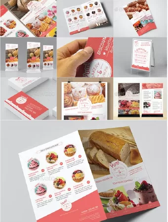 Bakery & Cupcake Shop - Bundle Templates