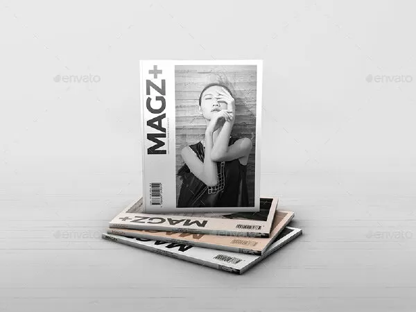 Realistic Magazine Mockups