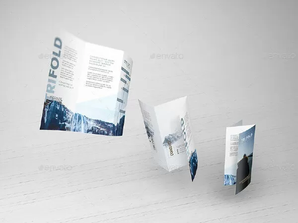 Trifold Brochure Mockups