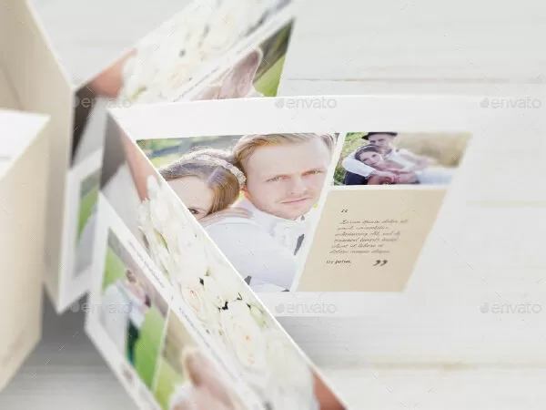 Square Greeting Card - Invitation Mockups