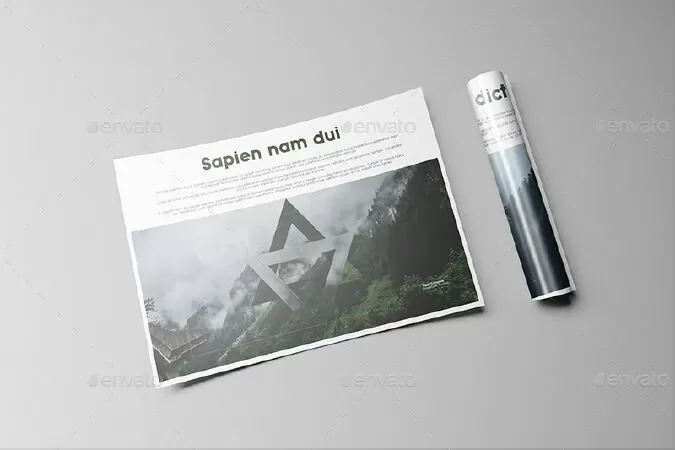 A4/A5 Horizontal Flyer Mockups V3