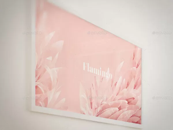 Interior With Poster Frames Mock-up Vol.2