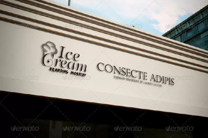 Ice Cream - Coffee Branding Mockups