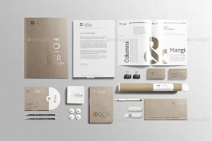 Branding-Stationery Mockups V3