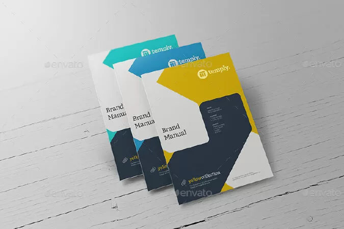 A4 Brochure/ Magazine-Booklet Mockups