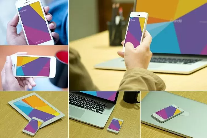 iOS Devices Mockups 3