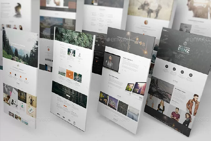 Perspective Web Mockup Bundle