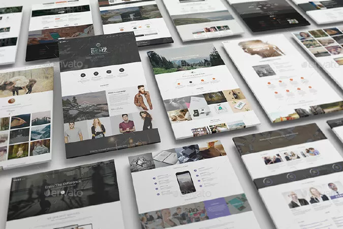 Perspective Web Mockup 03