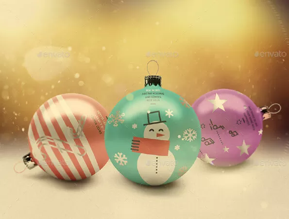Christmas Ball Mockups