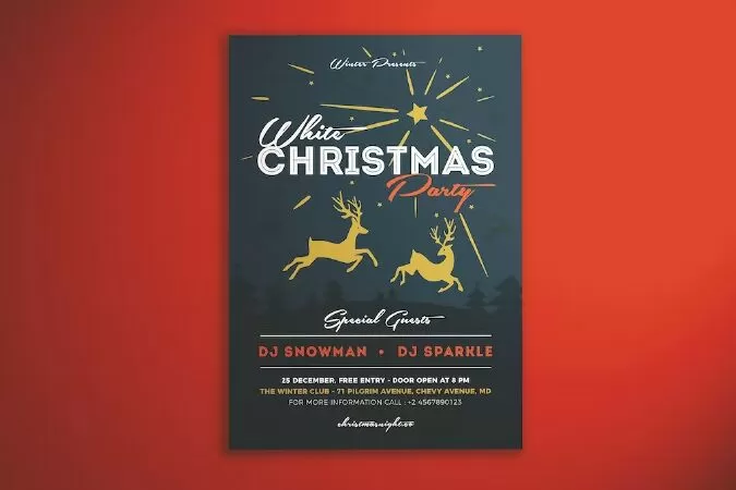 Christmas Party Flyer